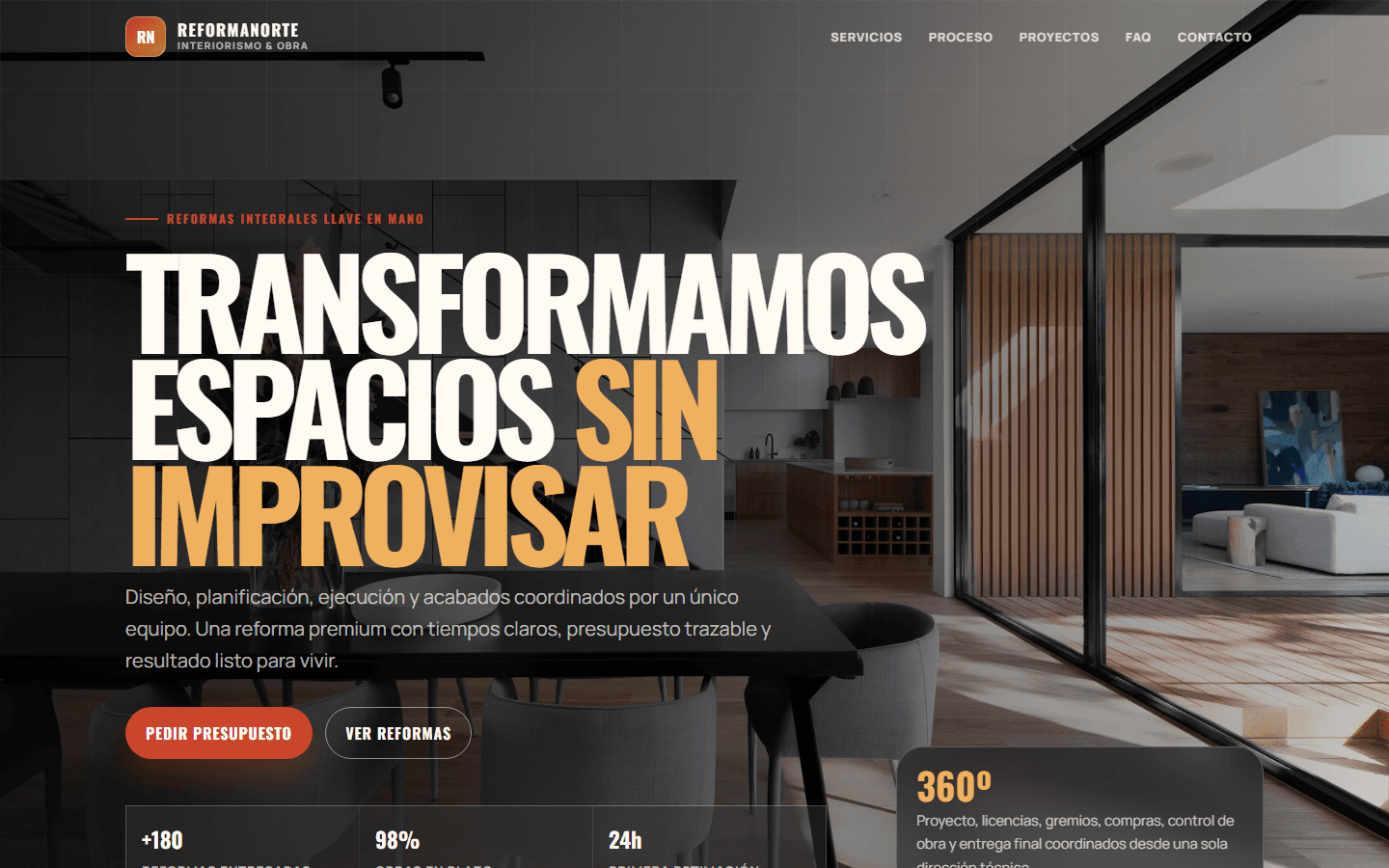 Vista previa de web para Reformas integrales