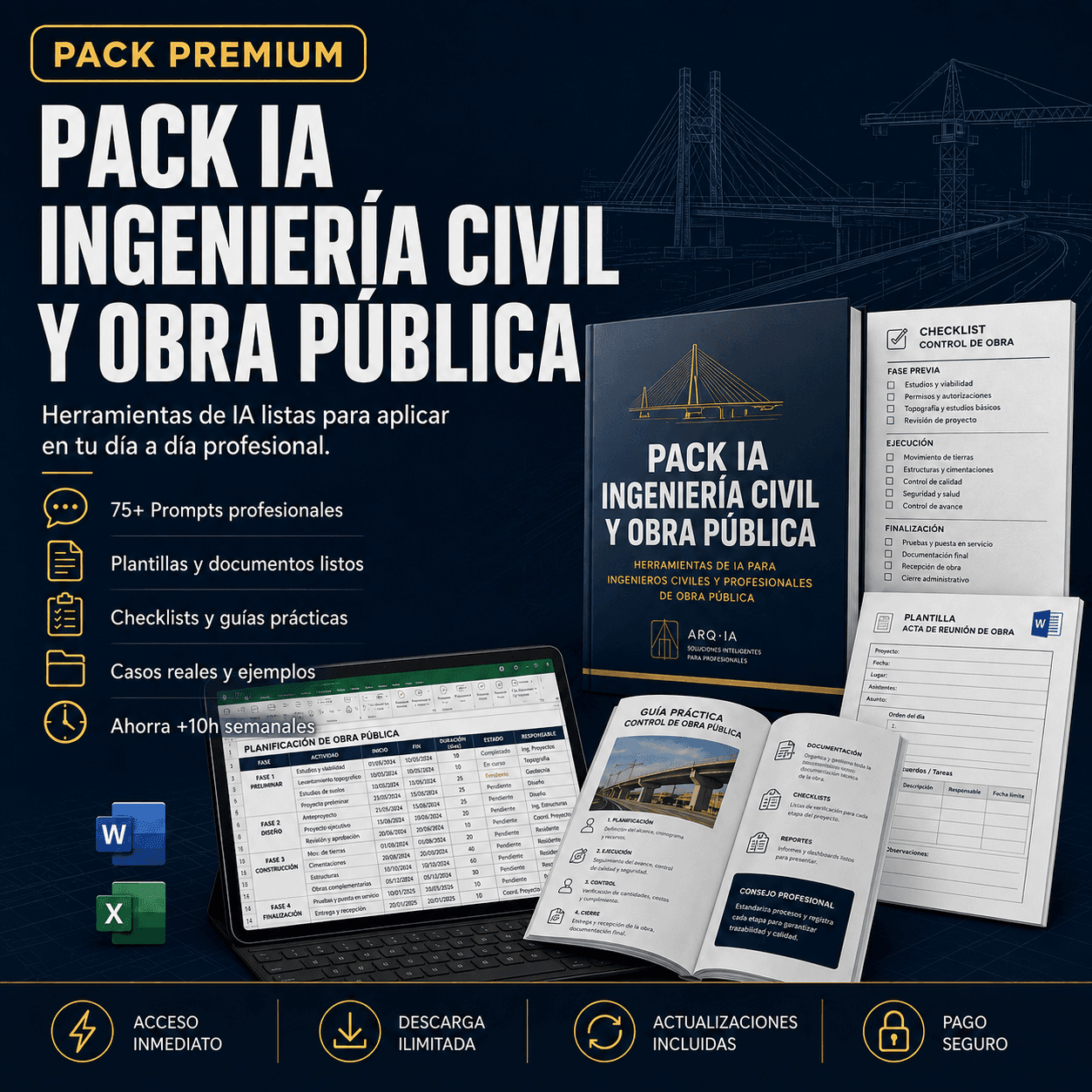 Pack IA · Ingeniería Civil