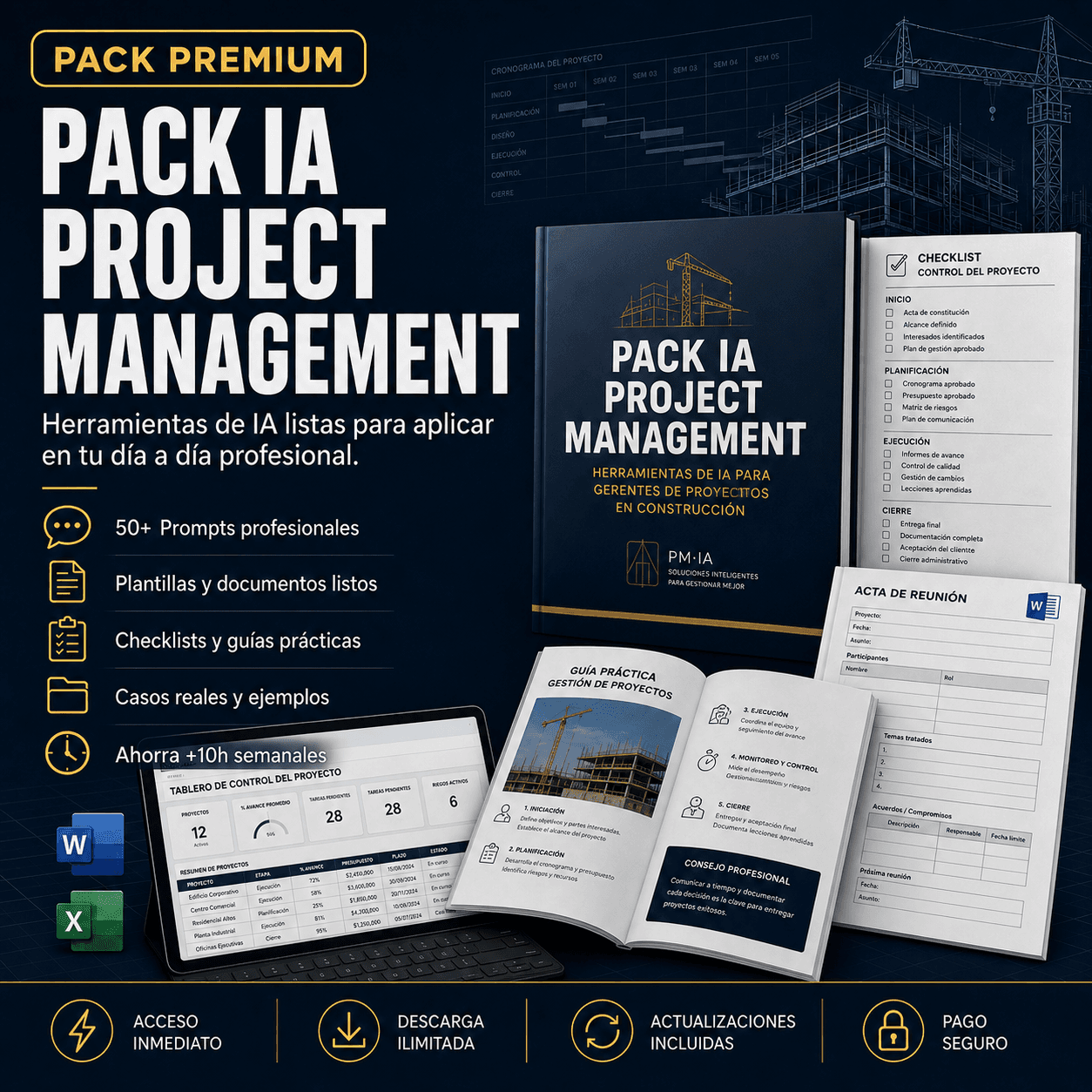 Portada del Pack IA Project Management