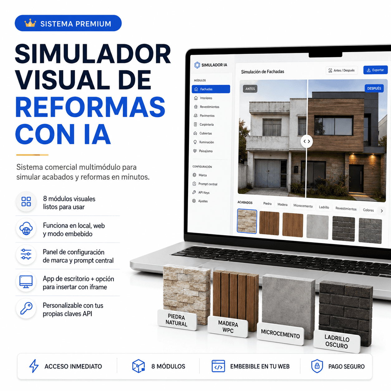 Simulador Fachada IA